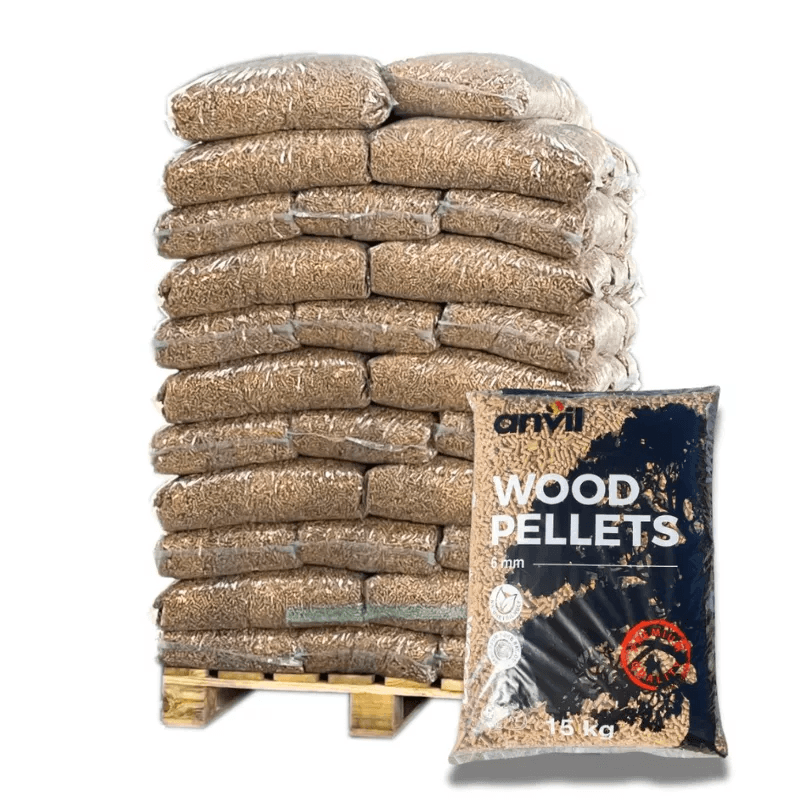 Pellet ANVIL — Palette de 70 sacs de 15Kg — EN Plus A1