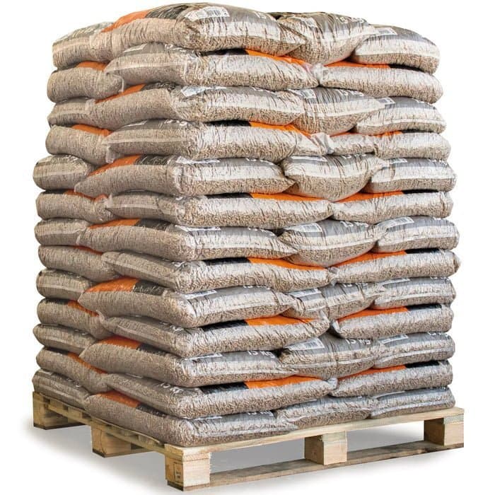 Granulés HEIZFUXX gris EN+ A2 — Palette 65 sacs x 15kg