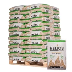Pellet HELIOS — Palette de 65 sacs de 15 kg — 100% résineux